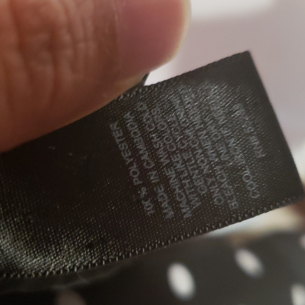 Express Polka Dot Button Down Blouse - image 6